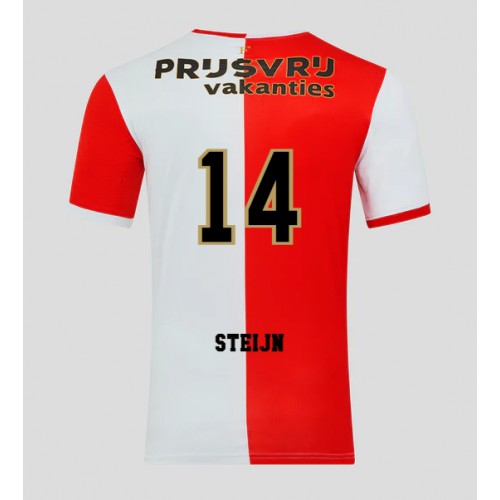 Moški Nogometni dresi Feyenoord Sem Steijn #14 Domači 2025-26 Kratek Rokav